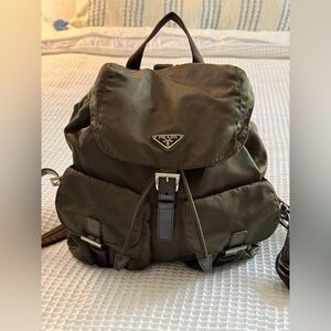 Authentic & Classic PRADA Tessuto Nylon Backpack, medium